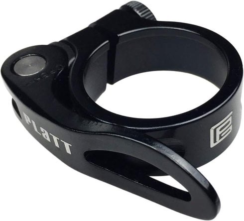 PLATT Aluminium Alloy Bike Seat Post Clamp - Quick Release Seatpost Collar, 28.6mm / 31.8mm / 34.9mm