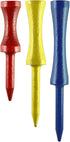 Pride Professional Tee System Two Piece Step Tee, 50 Count, 3-1/4 inch, Blue