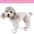 Zunea Small Dog Shoes for Hot Pavement, Breathable Mesh Boots, Adjustable Non-Slip Zipper Pet Booties, Pink 5#