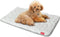 Soft Plush Dog Bed Crate Mat (21" X 14"), Machine Washable Dog Sleeping Mat with Anti Slip Bottom