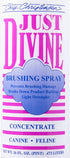 Chris Christensen Just Divine Dog Brushing Spray Concentrate, Light Detangler for All Coat Types, Made in USA, 16oz