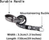 BLUPARK Therapy Service Dog Leash Emotional Support Animal Dog Leash Wrap Walking Training Dog Leashes(Emotional Support Animal)