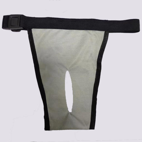 Reusable Female Dog Diapers for Heat Cycle - Grey XL