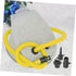 LIOOBO 9 Inches Inflatable Pump for Boat Canoe Toy Foot Treading Air Pump Inflator Random Color