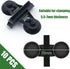 10 Pieces Black Aquarium Divider Suction Cup Clips, Plastic Mesh Board Isolation Holders for Fish Tank