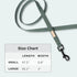 FuzzYard Life Dog Lead | Size L | Stylish Premium Cotton Design in Myrtle Green for Everyday Walking and Training
