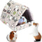 Deofun Cozy Cotton Tent for Small Animals - Guinea Pig Hideout, Hamster Bed,
