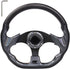 MOSNAI Golf Cart Steering Wheel or Adapter - Fits Club Car EZGO Yamaha, Universal D Shape Design