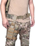 Tactical Molle Drop Leg Gun Holster Platform, Universal Magazine Pouch Thigh Rig Panel Adapter