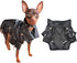 Cool Dog Leather Jacket Coat, Halloween Rock Star Costume for Small Medium Dogs (S, Black)