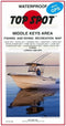 Topspot N208 Map - Middle Key Long Key to Boca Chica Key, LORAN-C & GPS