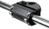 Compact Black Scotty Rail Adapter for Small Boats
