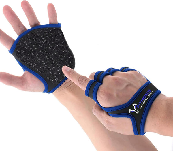 FITNESS FORCE Workout Gloves for Men & Women Partial Weight Lifting Gloves