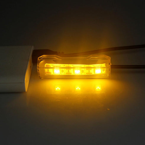 Flylin 4PCs 5V USB Aquarium Light, Small LED Lighting Lamp for Desktop Fish Tank Indoor Water Garden (Colorful)