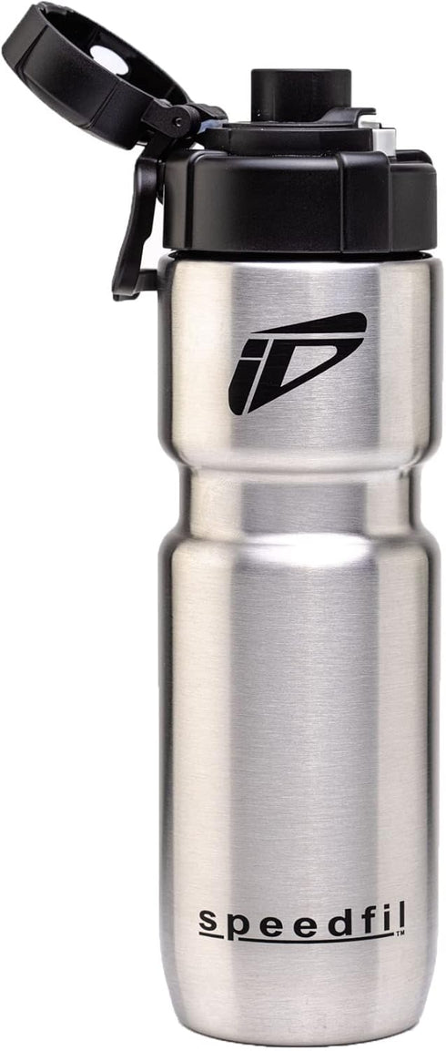 Speedfil 21oz Speedflask Vacuum Insulated Stainless Steel Cycling Sports Water Bottle with Bounce Back Lid 2.0