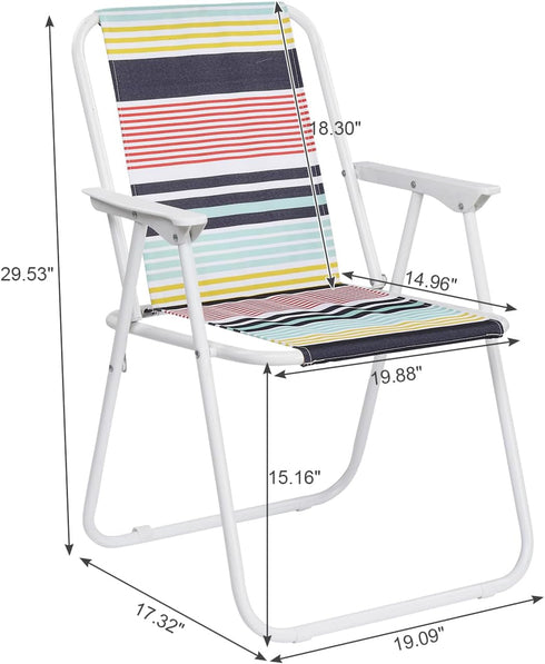 Guangshuohui Folding Beach Chair,Camping Sunbathing Chair,Lightweight Beach Chair with High Back, Portable Foldable