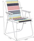 Guangshuohui Folding Beach Chair,Camping Sunbathing Chair,Lightweight Beach Chair with High Back, Portable Foldable