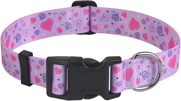 Dog Collar for Small Dogs Cats, Soft Comfy Pet Collar for Small Medium Large Dogs, Geometry Pattern for Boy Girl Puppy