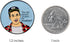 Golf Ball Marker with Magnetic Hat Clip, Funny Golf Gift