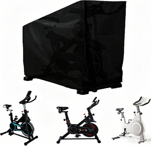 Exercise Bike Cover,Waterproof Electric Bike Bover, Dustproof Fitness Bicycle Cover for Indoor
