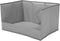 DINHEAROM Dog Pee Pad Holder with High Walls, Foldable Potty Tray Enclosure, Splash-Proof