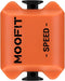 moofit Cadence Speed Sensor, Bluetooth & ANT+ Wireless RPM Cycling Spin Bike Sensor for Wahoo/Coosporide/Rouvy/Peloton,
