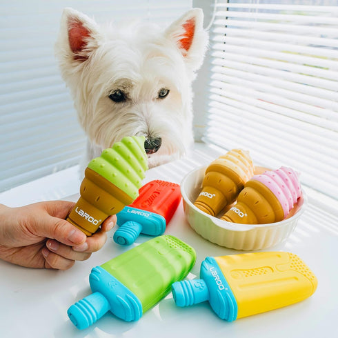 LaRoo Dogs Toys for Summer Cooling, Frozen Dog Toys, Upgraded Teething Chew Toy with Water, Prevention of Heat Stroke