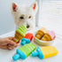 LaRoo Dogs Toys for Summer Cooling, Frozen Dog Toys, Upgraded Teething Chew Toy with Water, Prevention of Heat Stroke