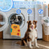 Generic 28" X22" Cat Dog Cooling Bed Ice Silk Rabbit Mat Playful Stars Cat Bed for Outdoor Cats Washable Floor Sleeping