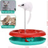 Cat Toys for Indoor Cats - Interactive Roller Tracks with Catnip Spring Pet Toy and Teaser Mouse