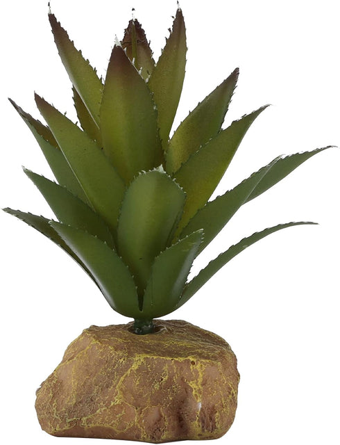 Versatile Artificial Reptile and Aquarium Plants, Gecko Hide, Terrarium, Spider Enclosure Decor, Vivid Reptile Plant