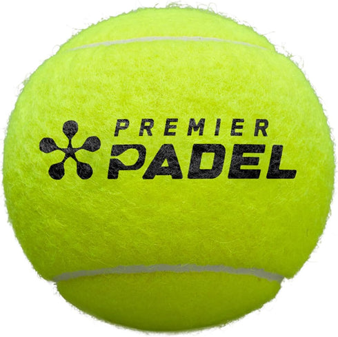 3 Pack Wilson Premier Padel Balls - Yellow, for Ultimate Play