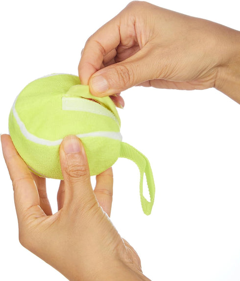 2 Pack Replacement Dog Ball Tennis Plush Cover