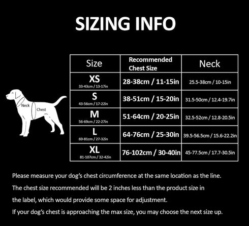 TRUE LOVE Truelove Adjustable No-Pull Dog Harness TLH5651 - Reflective Pup Vest in Black, XS