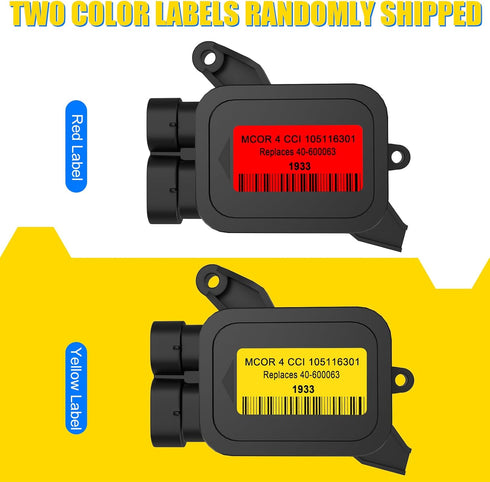 Golf Cart MCOR 4 Throttle Potentiometer for Club Car DS/Carryall/Tempo/Precedent, Replaces OEM#105116301