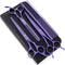 Purple Dragon 7.0 inch Rhinestone Decoration Pet Grooming Scissors - 3PCS Dog Hair Cutting & Thinning Shears Set