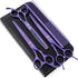Purple Dragon 7.0 inch Rhinestone Decoration Pet Grooming Scissors - 3PCS Dog Hair Cutting & Thinning Shears Set