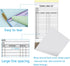 XUEJITECH 4-Part 150 16 Baseball/Softball Lineup Cards, Carbonless Copies with Tearing Line, Games with Player Roster