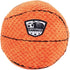 ZippyPaws SportsBallz Plush Basketball Dog Toy, Soft Squeaky Balls for Indoor & Outdoor Fetch