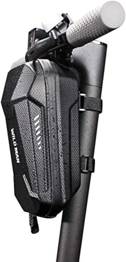 WILD MAN Hard Shell Waterproof Storage Bag for Scooters, Folding Bike (2L)