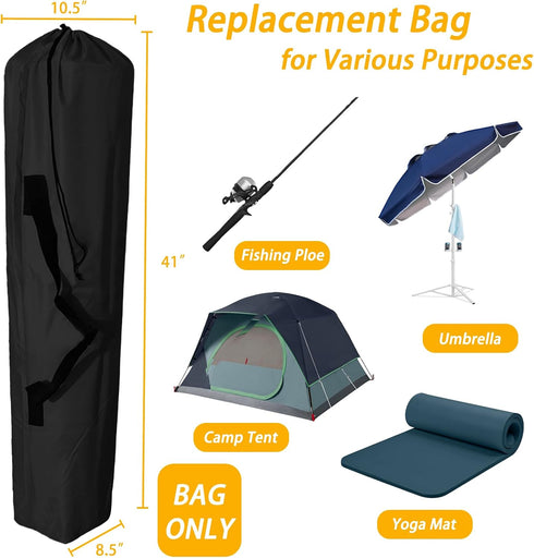 (41"x10.5"x8.5" 2 Pack Hammock, 420D Bolosy Large Camping Chair Bag Replacement Bag, Replacement Carrying Bag for Camp