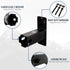 StoreYourBoard Hitch Wall Mount - Bike and Cargo Rack Hanging Garage Organizer, Holds Max 175 lbs (2 inch)