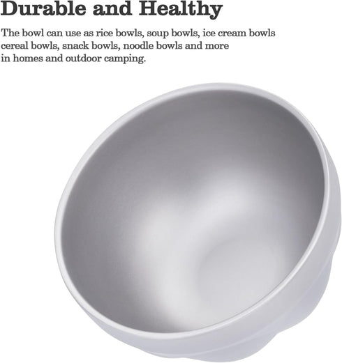 500ml Ti1171T Boundless Voyage Titanium Double Walled Camping Bowls Rice Soup Oatmeal Yogurt Serving Bowl Ultralight