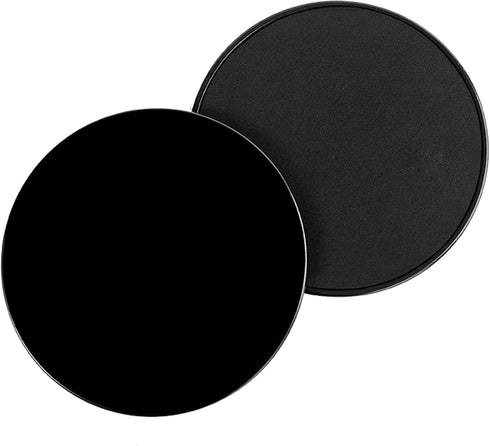 Sliders for Working Out - Exercise Sliders Disc, Core Sliders for Working Out 2PCS (Black)