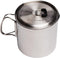 Solo Stove Solo Pot 900, Lightweight Stainless Steel Backpacking Pot, Boil Water Quickly