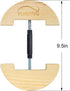 Wooden Hat Stretcher Adjustable Buckle, One Size Fits All from 6-1/2 to 9-1/2, Heavy Duty