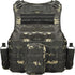 Tactical Airsoft Vest - Adjustable Outdoors CS Game Paintball Vest for Adults