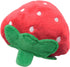LQ Industrial Exquisitely Crafted Plush Strawberry Toy Pet Supplies Suitable for Pet Chew Scratch Play