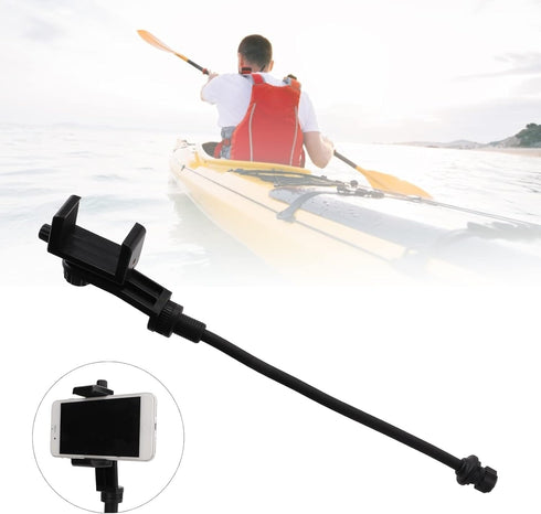 Keenso Kayak Mobile Phone Bracket, 360 Degree Adjustable Kayak Accessories for Various Angles