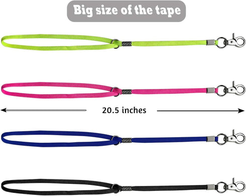 Pet Dog Grooming Loop Bathing Tether Straps - Heavy Duty Nylon Restraint Noose for Pet Bathing, 4 Pack 22 Inches